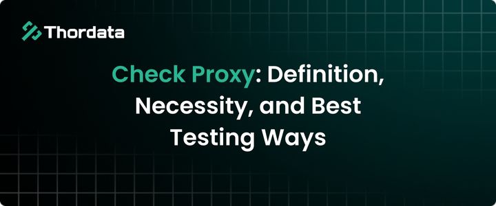 Check Proxy: Definition, Necessity, and Best Testing Ways
